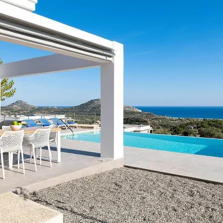 Willa Sea View In Kalythies With Private Pool Near 3 Beaches